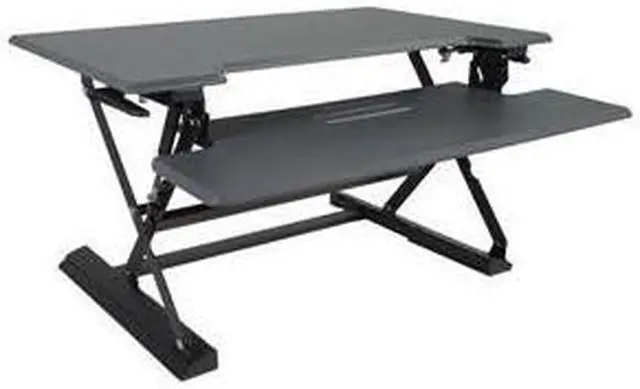 Main image of VICTOR TECH DCX760G Standing Desk, 36, Gray