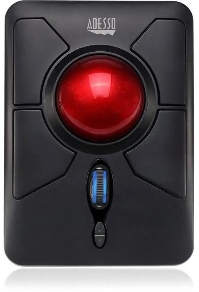 Alt view image 20 of 20 - Adesso iMouse T50 - Wireless Programmable Ergonomic Trackball Mouse