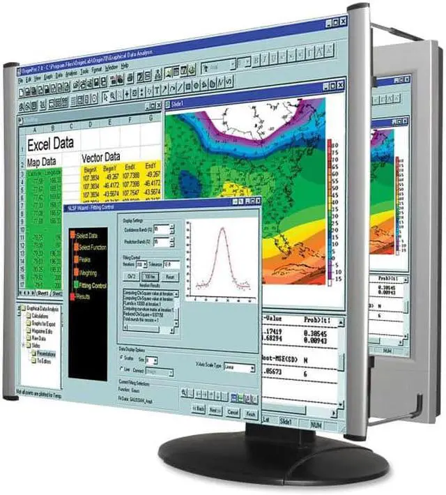 Alt view image 3 of 16 - Kantek Magnifier,22",Al MAG22WL