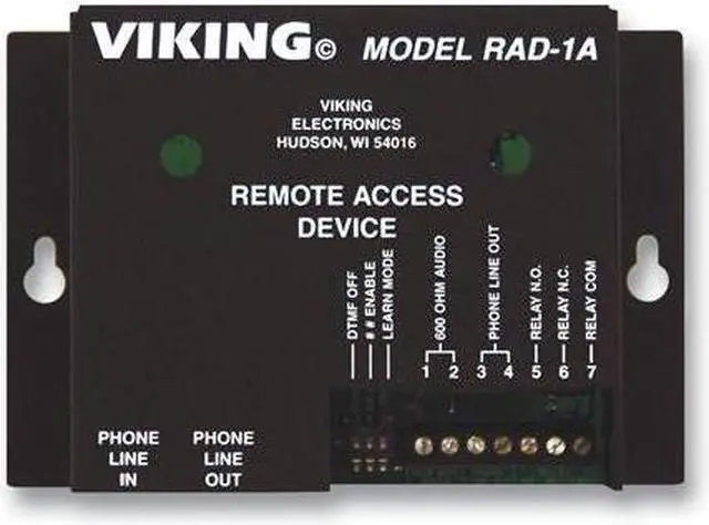 Main image of VIKING RAD-1A REMOTE ACCESS DEVICE