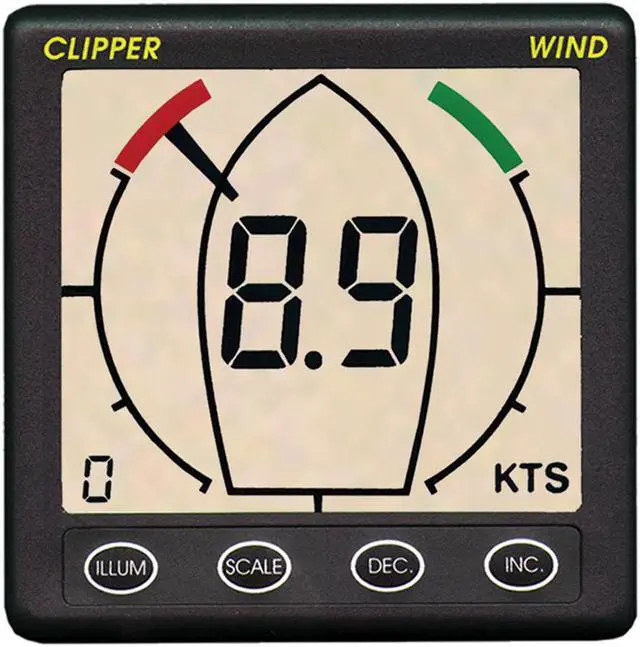 Alt view image 2 of 4 - Clipper Wind Instrument With Masthead Transducer and Cover