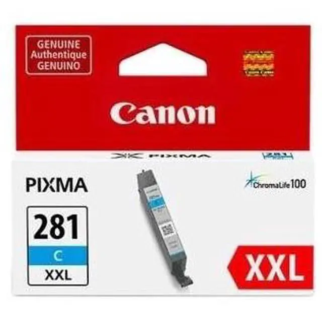 Alt view image 6 of 13 - Canon Cli-281 Xxl Ink Cartridge - Cyan