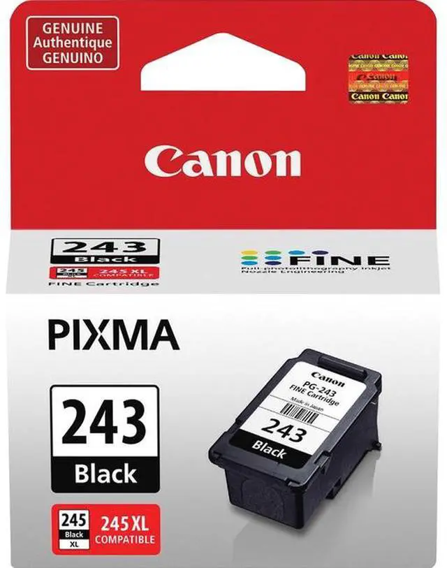Alt view image 8 of 17 - Canon PG-243 Printer - Ink Cartridges Pigment Black