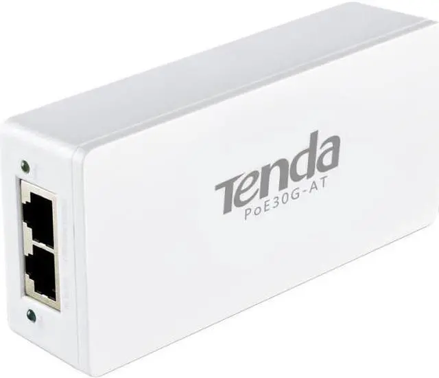 Alt view image 17 of 20 - Tenda POE30G-AT Power-Over-Ethernet Injector , IEEE802.33af compatible, 10/100/1000Mbps RJ45 Poer, 1000M PoE Extension