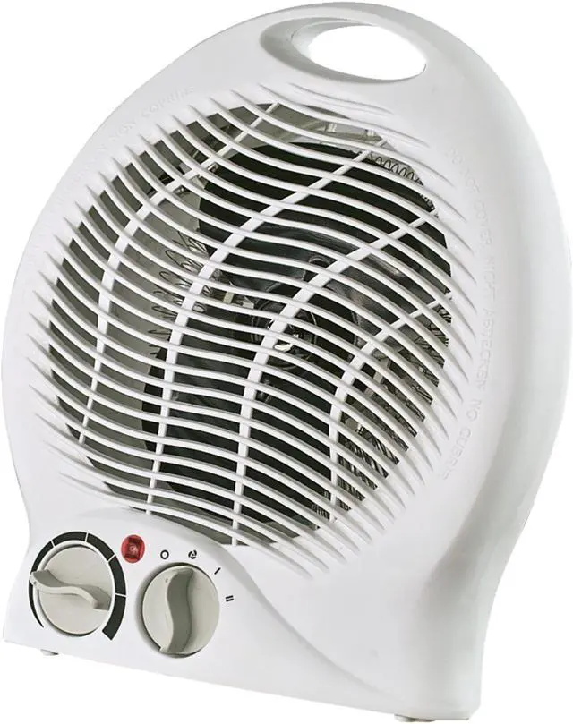 Alt view image 4 of 15 - Optimus Heater Fan Portable with Thermostat - White - H1322
