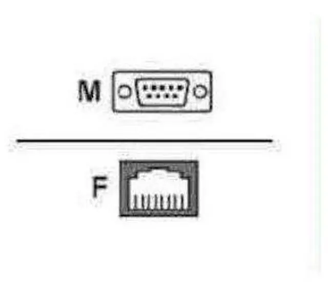 Alt view image 5 of 10 - Digi International 76000701 TS DB-9M to RJ-45 Modem Adapter