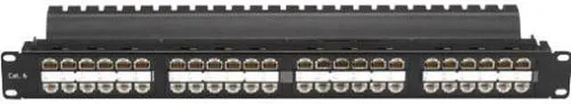 Alt view image 3 of 5 - PTCH PNL CAT6 FD-THR 1U UNSHIELDED 48PT