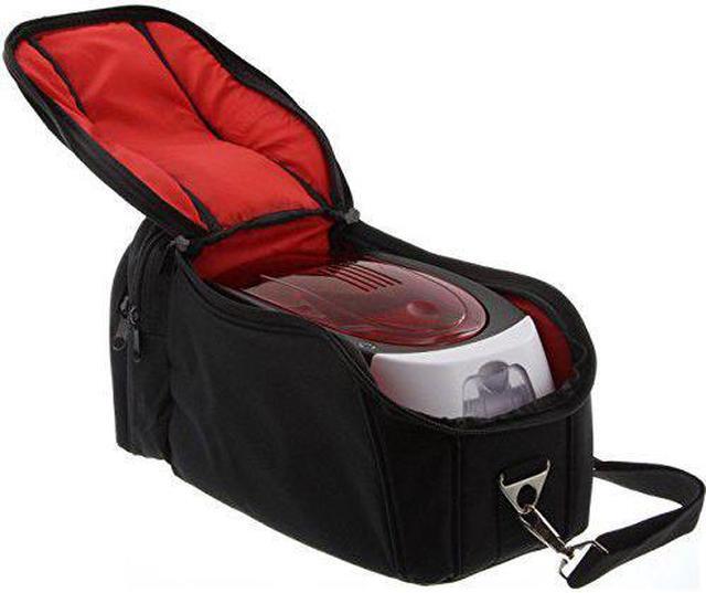 Alt view image 5 of 12 - Badgy Carrying Case Portable Printer - Black Red