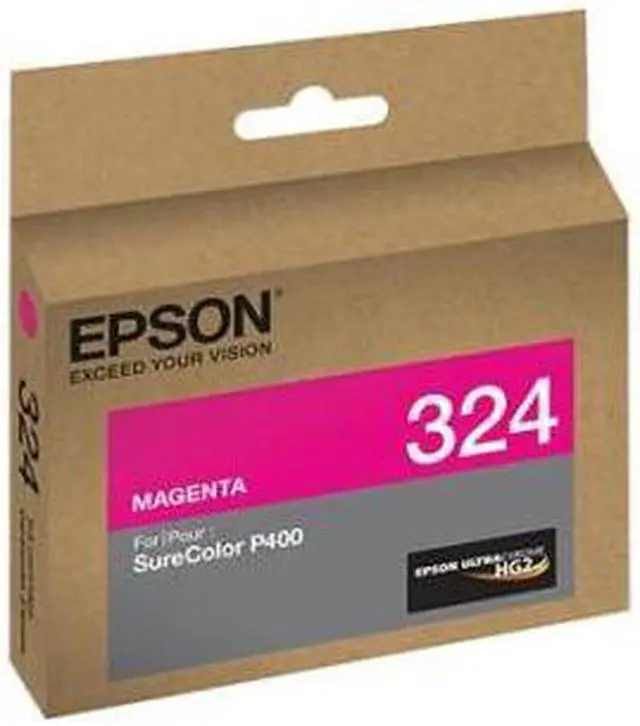Alt view image 2 of 11 - Epson UltraChrome 324 Original Ink Cartridge Magenta T324320