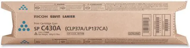 Alt view image 8 of 9 - SP C430A CYAN PRINT CARTRIDGE