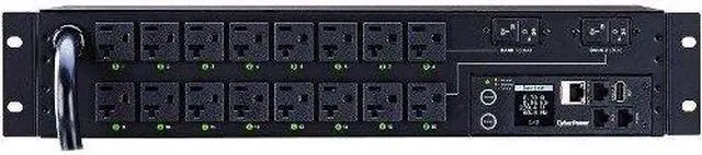 Alt view image 8 of 19 - CyberPower PDU41003 16-Outlets PDU