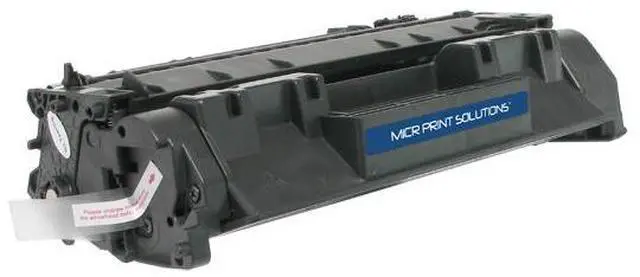 Alt view image 2 of 3 - MICR Print Solutions MCR05XM Compatible CE505X(M) (05XM) High-Yield MICR Toner - 6,000 Page-Yield - Black