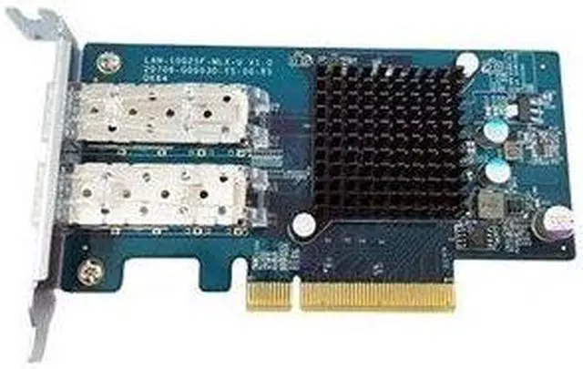 Alt view image 17 of 20 - QNAP LAN-10G2SF-MLX 10Gigabit Ethernet Card