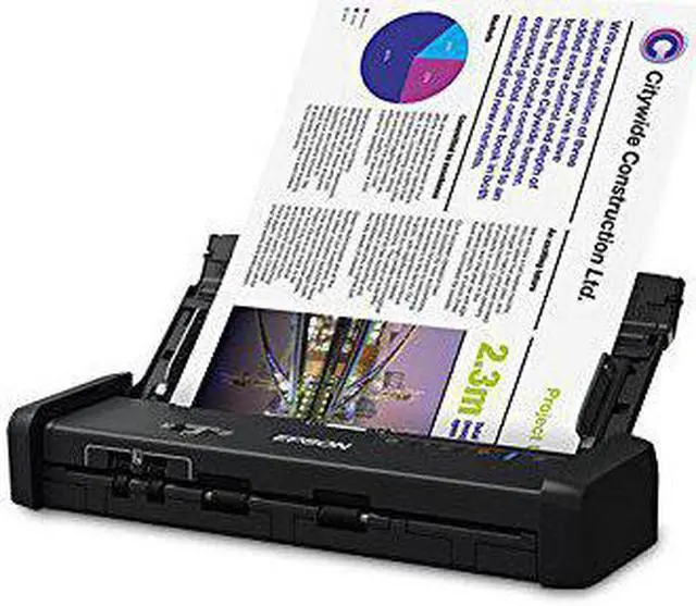 Alt view image 12 of 20 - Epson B11B243201 DS-320 Document Scanner