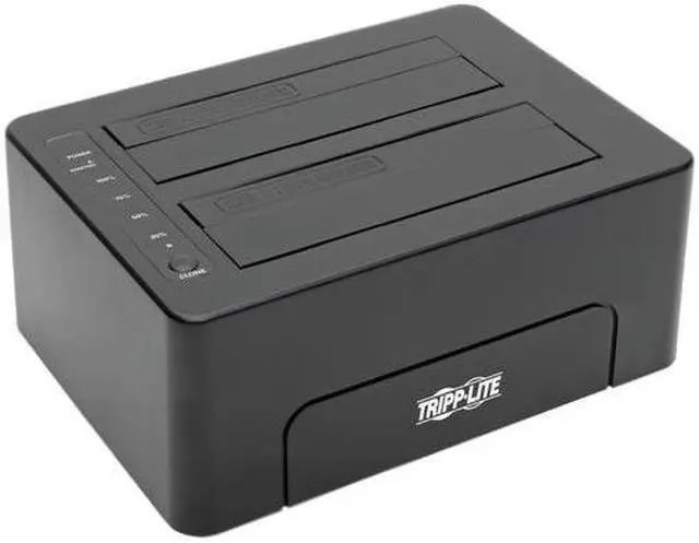 Main image of TRIPP LITE U439-002-CG2 USB 3.0 SUPERSPEED TO DUAL SATA EXTERNAL HARD DRIVE DOCKING STATION WITH CLONING