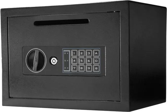 Alt view image 9 of 13 - Barska Black Compact Keypad Depository Safe
