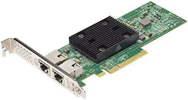 Alt view image 2 of 10 - THINKSYSTEM BROADCOM NX-E PCIE 10GB 2-PORT BASE-T ETHERNET ADAPTER