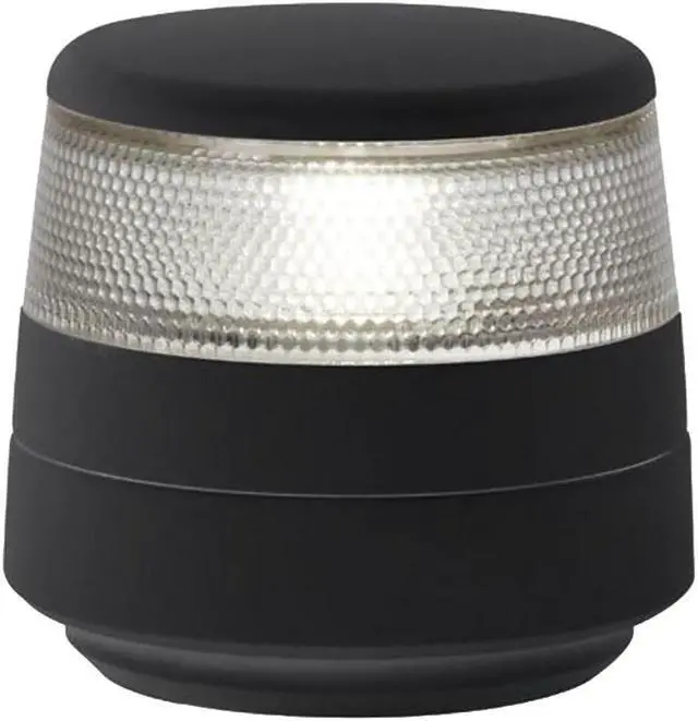 Main image of Hella Marine Naviled 360 Compact All Round White Navigation Lamp - 2Nm - Fixed Mount - Black Base