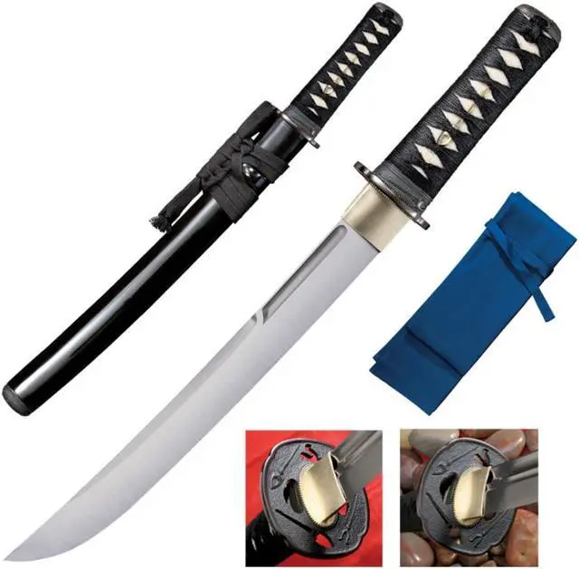 Alt view image 8 of 10 - COLDSTEEL 88BT Cold Steel 88BT O Tanto Warrior Series Wood Scabbard