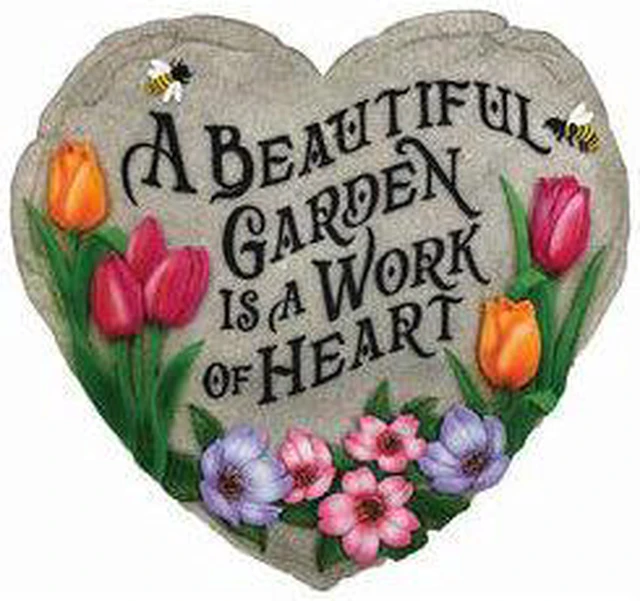Main image of SPOONTIQUES 13242 BEAUTIFUL GARDEN STEPPING STONE