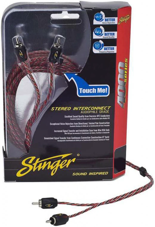Alt view image 7 of 8 - STINGER SI4217 CAR STEREO 4000 SERIES 17 FT AMP INSTALL RCA INTERCONNECT CABLE