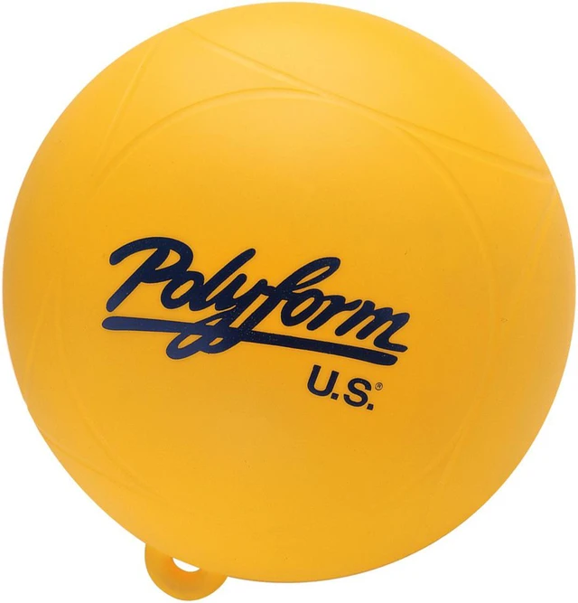 Main image of Polyform Water Ski Slalom Buoy - Yellow - WS-1-YELLOW