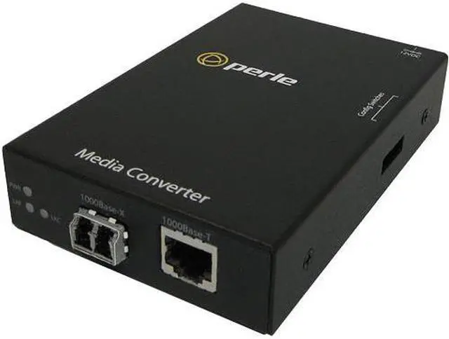 Alt view image 2 of 4 - Perle S-1000-M2LC05 Gigabit Ethernet Stand-Alone Media Converter