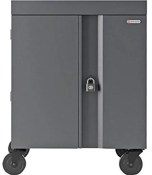 Main image of BRETFORD TVC16PAC-CK CHARGING CART AC FOR UP TO 16 DEVICES W/BACK PANEL,1.4 INCH W SLOTS