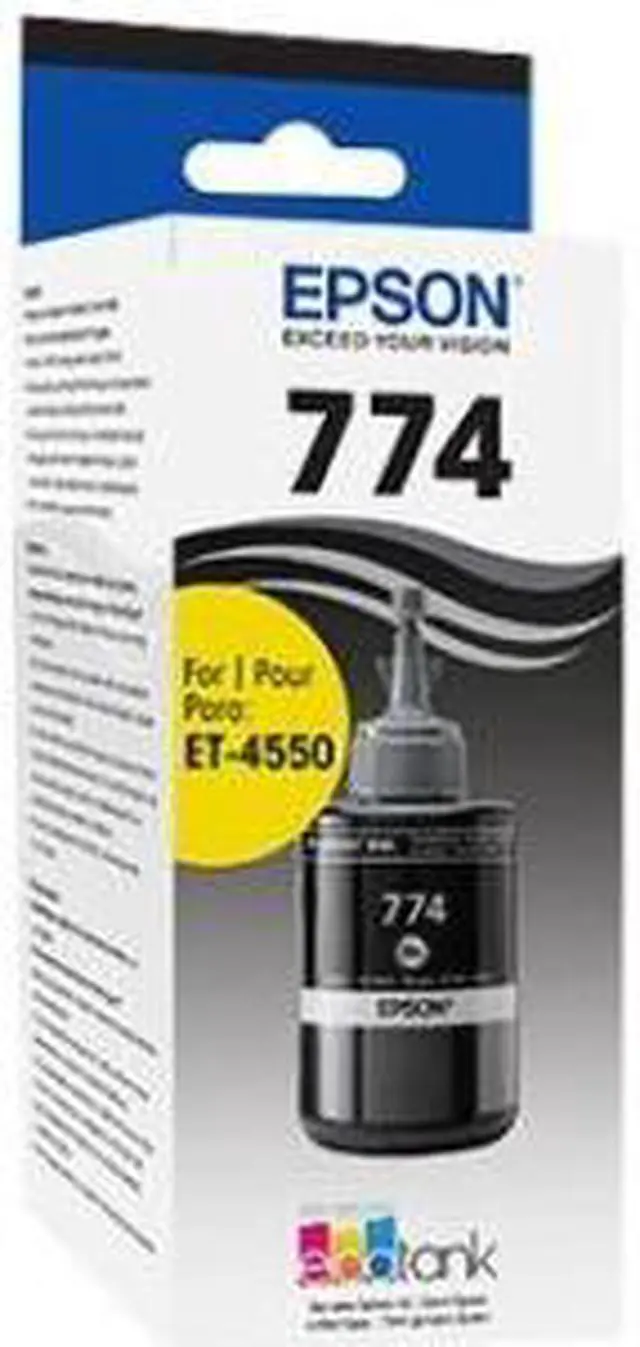 Main image of Epson T774, Black Ink Bottle, High Capacity (T774120)