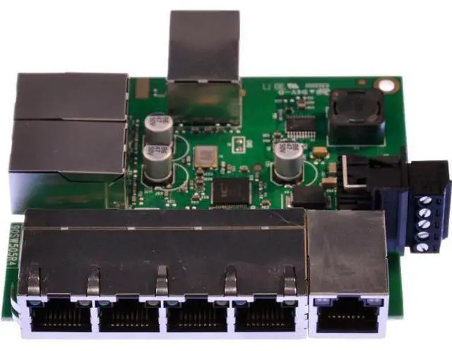Alt view image 6 of 7 - BRAINBOXES SW-108 EMBEDDED 8PORT ETHERNET SWITCH