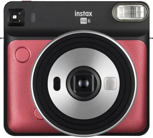 Alt view image 3 of 19 - Fuji Film 16608701 SQ6 Rudy Instant Camera, Red