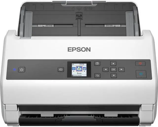 Alt view image 10 of 14 - Epson WorkForce DS-970 Sheetfed Scanner 600 dpi Optical B11B251201
