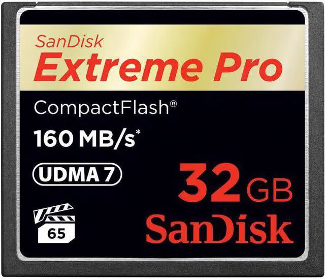 Alt view image 17 of 20 - SANDISK SDCFXPS-032G-A46 32GB Extreme Pro CompactFlash