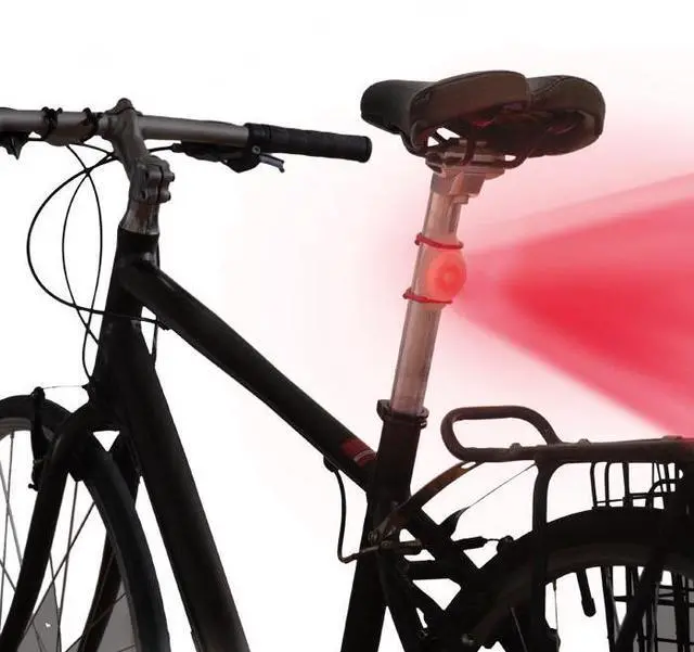 Alt view image 14 of 14 - Nite Ize TwistLit LED  Bike Light Red