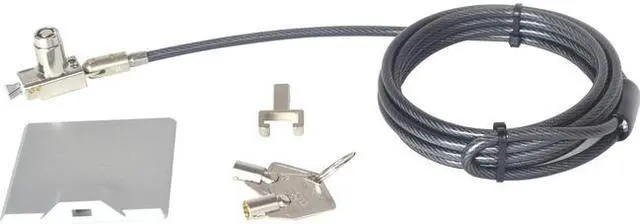Alt view image 7 of 9 - NOBLE SECURITY - NOBEL UNIVERSAL WEDGE LOCK KIT THAT INCLUDES LOW PROFILE 3M ADHESIVE LOCK BRAKET