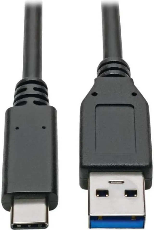 Alt view image 13 of 13 - TRIPP LITE U428-C03-G2 USB C TO USB-A CABLE 3.1 10GBPS USB-IF CERT USB TYPE C M/M 3FT