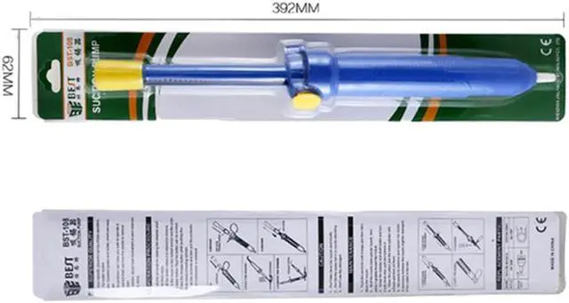 Alt view image 2 of 2 - BESBEST BEST - 108 Desoldering Pump Tin Removal Suction Tool - Blue