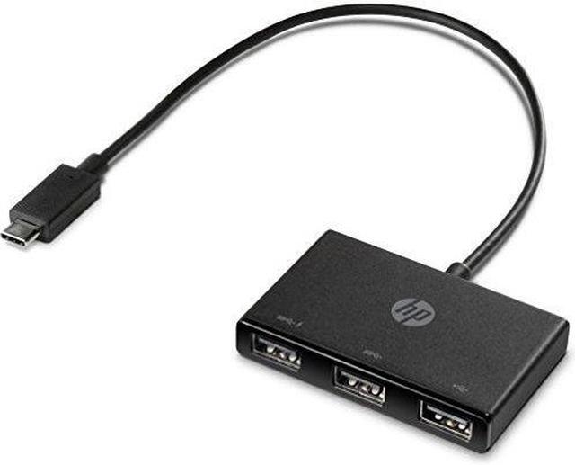 Alt view image 4 of 14 - HP Z6A00AA Usb-C To Usb-A - Hub - 3 X Superspeed Usb 3.0 - Desktop - For Elitebook 10Xx G1, Elitebook X360, Elitedesk 800 G4, Eliteone 1000 G2, Prodesk 400 G5
