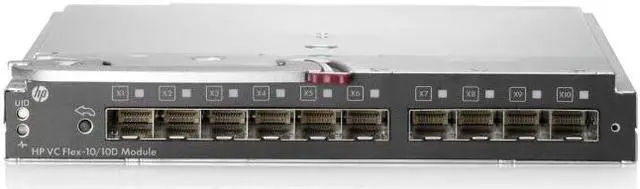Alt view image 2 of 3 - HPE 638526-B21 Virtual Connect Flex-10/10D Module