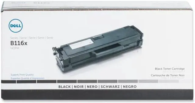Alt view image 2 of 3 - Dell Toner Cartridge (OEM# 331-7335) (1 500 Yield) YK1PM