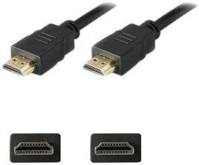 Alt view image 4 of 11 - AddOn Bulk 5 Pack 6ft (2M) HDMI 1.4 High Speed Cable - M/M