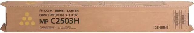 Main image of RICOH OEM Toner Cartridge, YELLOW, yield 9,500 841919