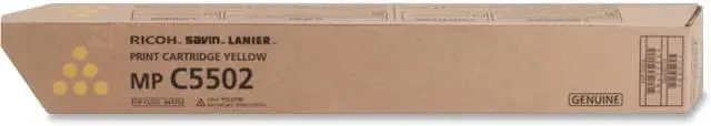 Alt view image 2 of 4 - Ricoh 841752 C5502 Original Yellow Toner Cartridge