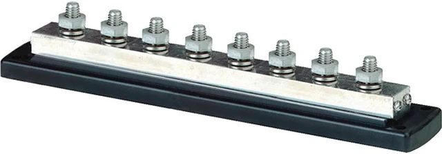 Main image of BLUE SEA 2107 POWERBAR 8 X 3/8-16 STUD TERM
