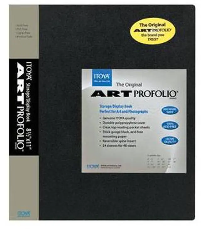 Alt view image 6 of 11 - Itoya IA127 8 in. x 10 in. Art Profolio The Original Presentation Books