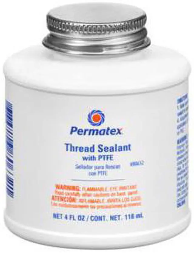 Alt view image 7 of 11 - Permatex 4 oz Thread Sealant With PTFE - White