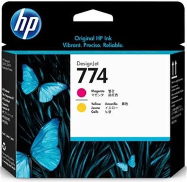 Alt view image 2 of 15 - HP 774 Magenta/Yellow DesignJet Printhead, P2V99A