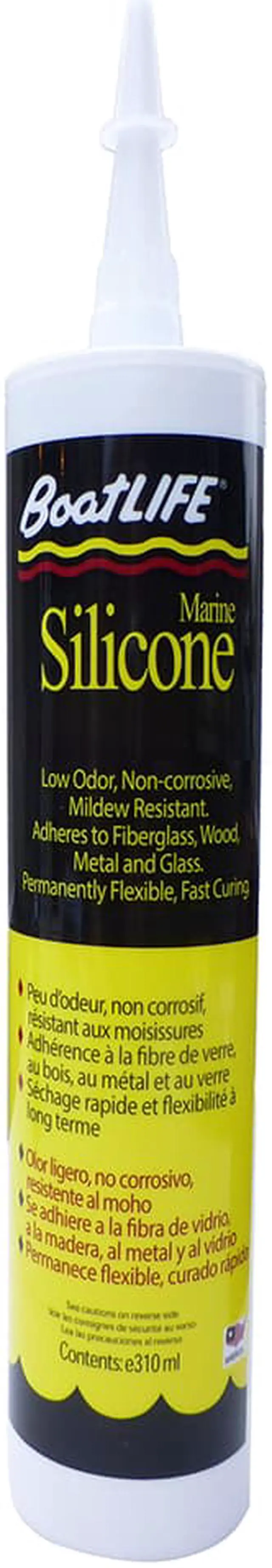 Main image of BoatLIFE Silicone Rubber Sealant Cartridge - Black