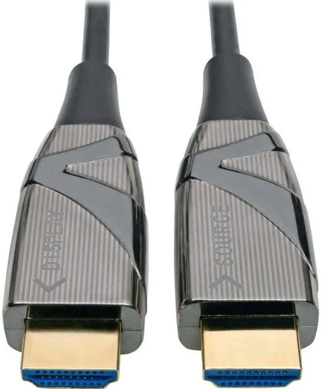 Alt view image 3 of 8 - Tripp Lite Fiber Optic HDMI 2.0 (Active HDMI Cable), High Speed HDMI Cable, 4K, 60Hz, 4:4:4, 18 Gbps, 30 m. (98 ft.) Black (P568-30M-FBR)