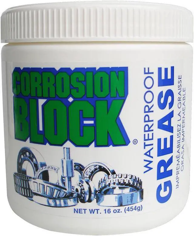 Alt view image 3 of 5 - Corrosion Block High Performance Waterproof Grease - 16oz Tub - Non-Hazmat, Non-Flammable & Non-Toxic